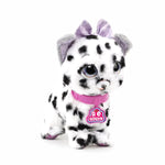 Mini peluche chien marchant