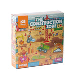 KS - Puzzle 12 pcs - THE COSTRUCTION ZONE