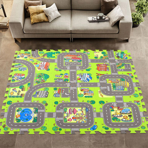 Tapis puzzle code de la route