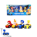 Pack 4 voiturettes Sonic