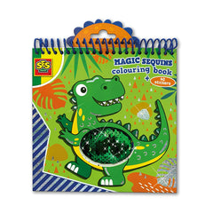 SES - Livre de Coloriage Paillettes