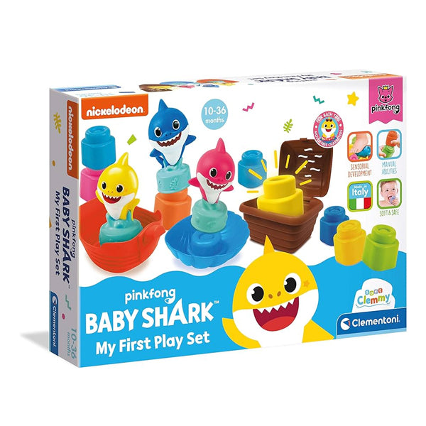 CLEMENTONI - Jeu de briques Baby Shark