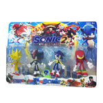 Pack 4 figurines Sonic