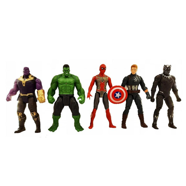 Pack 6 Figurines Avengers