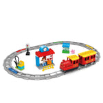 JDLT - Jeu de bloc train 55 pcs