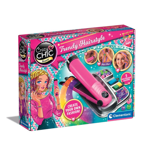 CLEMENTONI - Crazy Chic - Cheveux Multicolores