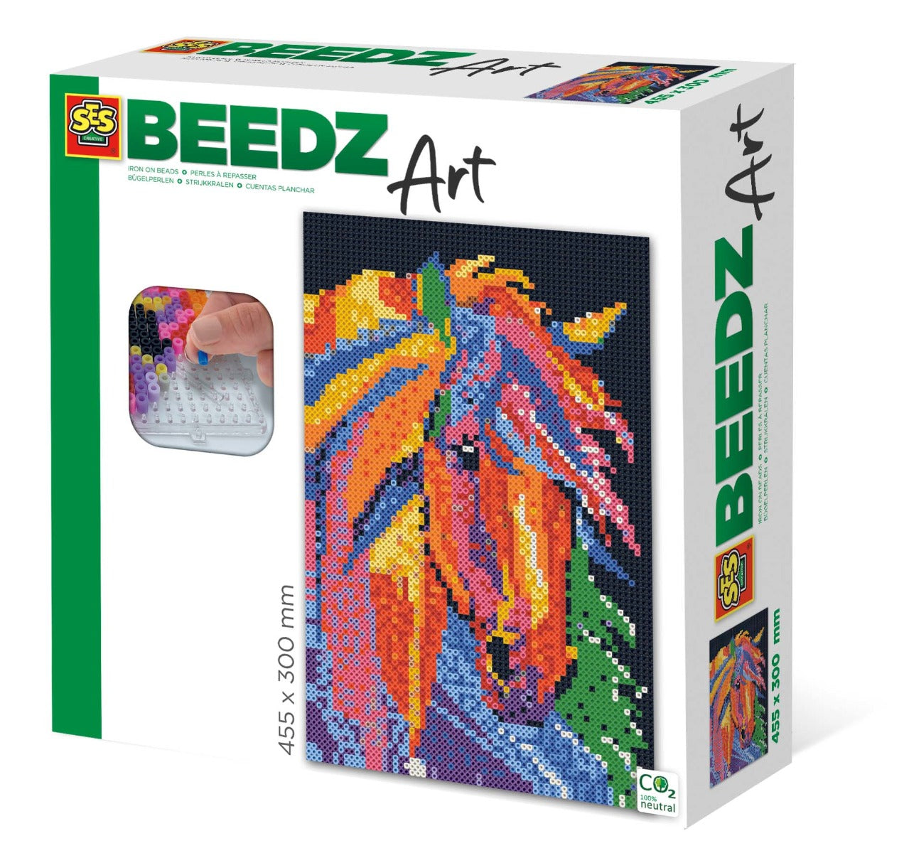SES - Beedz Art - Cheval fantaisie