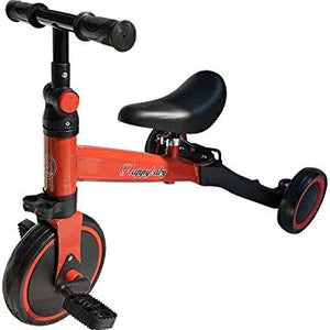 Tricycle modulable rouge