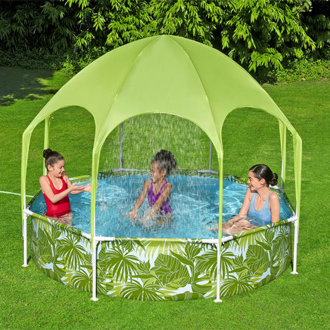 BESTWAY - Piscine couverte 244 x 51 cm