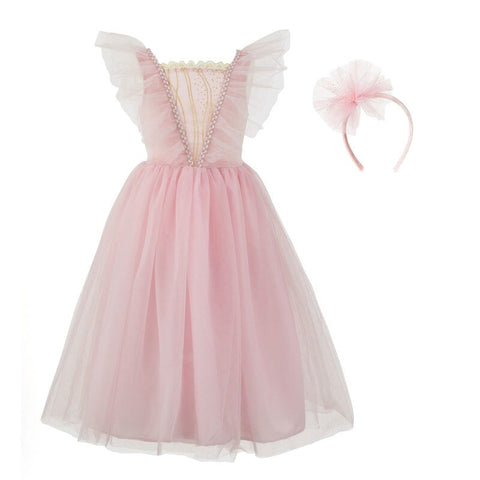 OXYBUL - Deguisement robe princesses rose 8-10