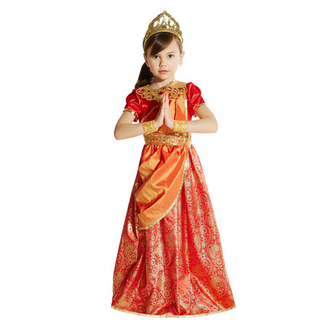 Déguisement de princesse cambodgienne 3-5 ans