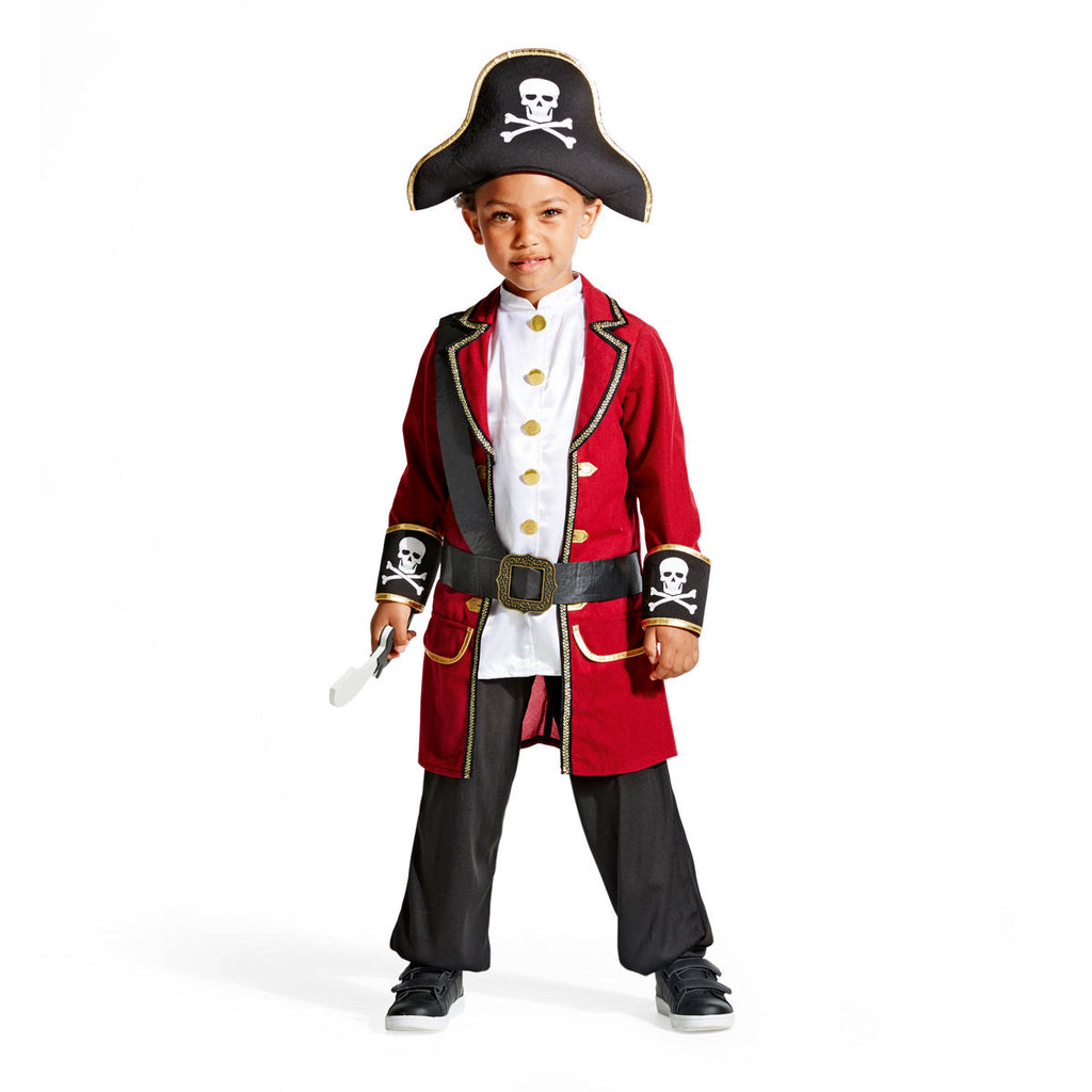 Déguisement de pirate rouge 6-8 ans