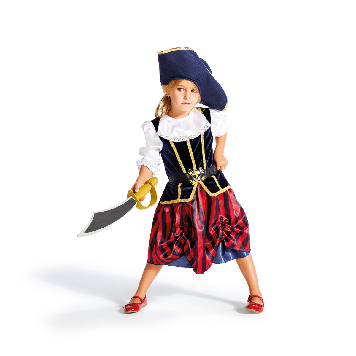 OXYBUL - Déguisement pirate fille 8-10 ans –