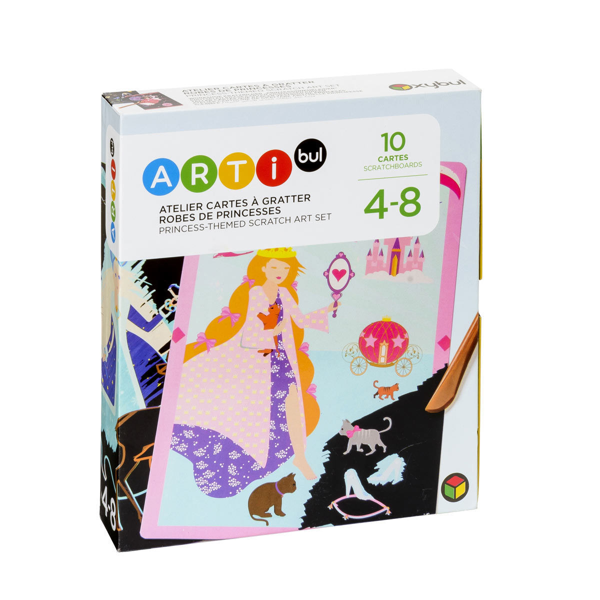 OXYBUL - Atelier Cartes à gratter Robes de princesses
