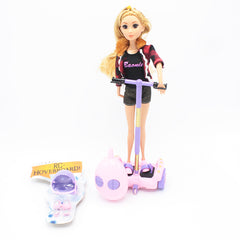 Poupée Barbie avec Hoverboard