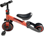 Tricycle modulable rouge