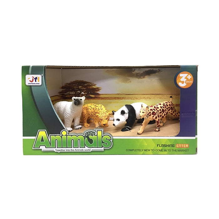 Pack 4 animaux