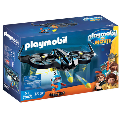 PLAYMOBIL - Robot Titron avec Drone