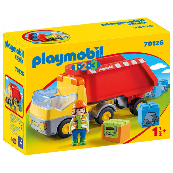 PLAYMOBIL - Camion benne 1, 2, 3