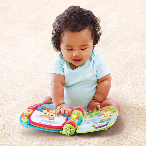 VTECH - Super Livre enchanté des Baby loulous bleu