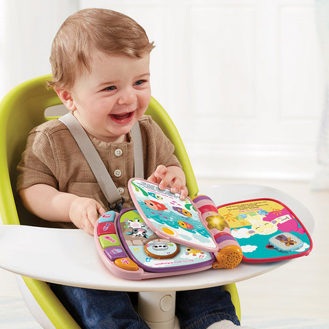 VTECH - Super Livre enchanté des Baby loulous rose