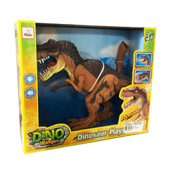 Dinosaur avec son