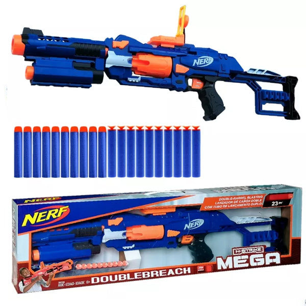 Pistolet Nerf Jouet Bleu Et Orange PNG , Nerf, Pistolet Bleu