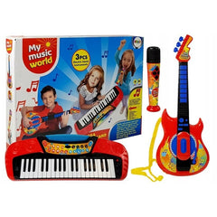Piano + Micro + Guitare