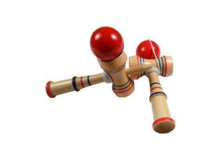 Jeu de balle Kendama japonais en bois