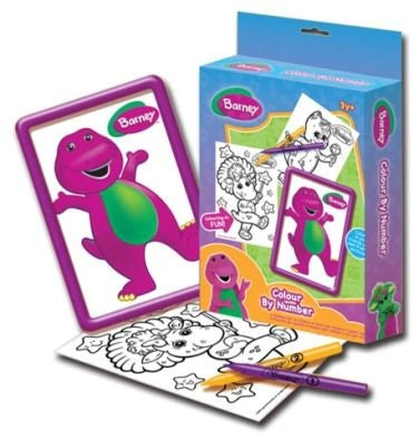 Barney colorier par nombre