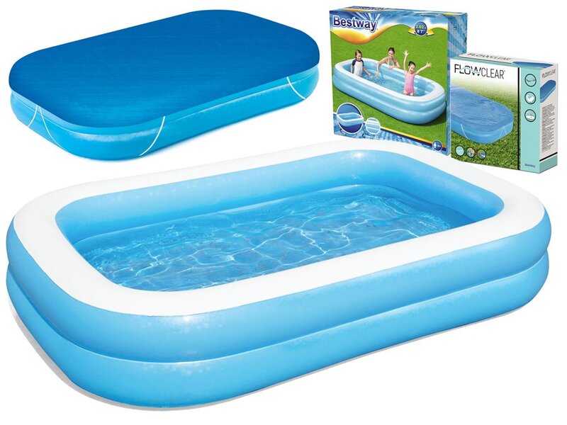 BESTWAY - Piscine 262 x 175 x 51 cm