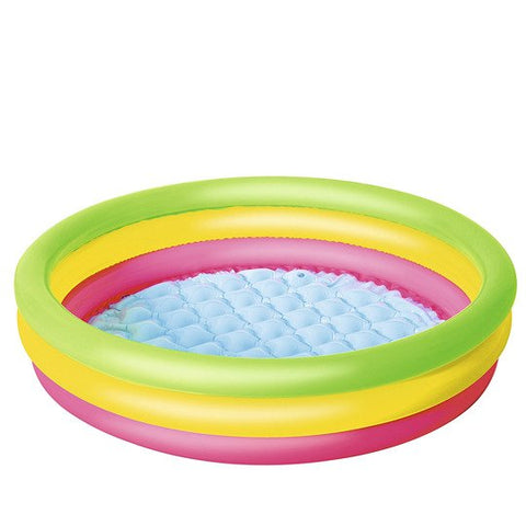 BESTWAY - Piscine ronde arc- en-ciel 102 x 25 cm