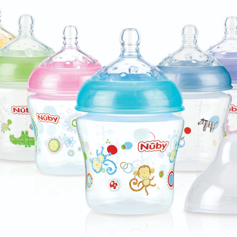 NUBY - Biberon 180ml +0 mois