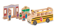 Wittle World - Bus scolaire en bois