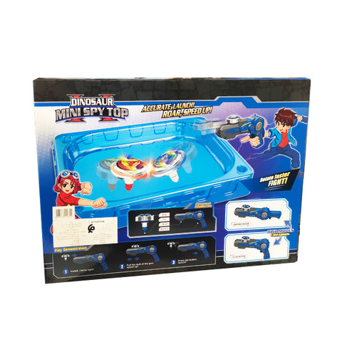 Double fusil Beyblade Dinosaure espion