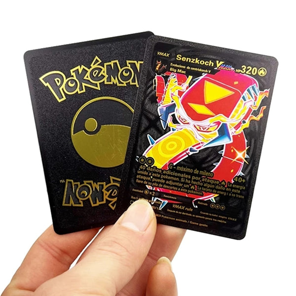 Cartes Pokémon emballage noir