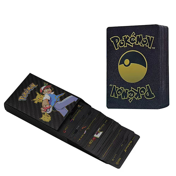Cartes Pokémon emballage noir –