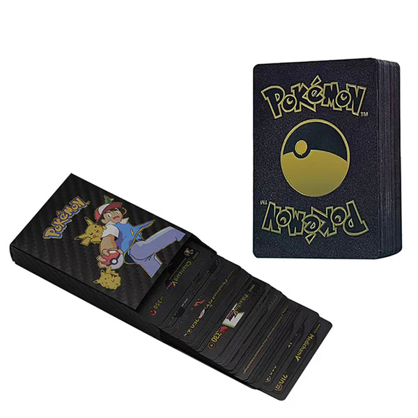 Cartes Pokémon emballage noir