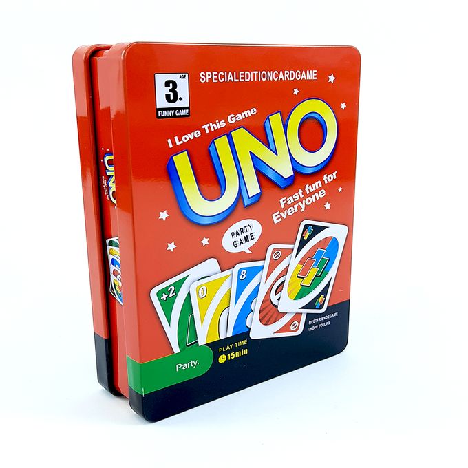 Cartes UNO - Coffret métallique