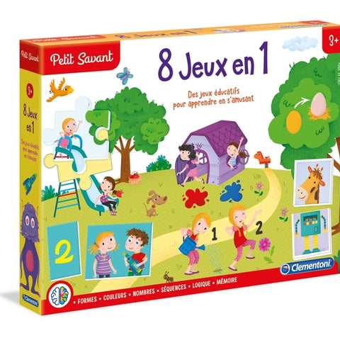 CLEMENTONI - 8 Jeux en 1