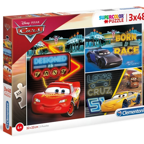 CLEMENTONI - PUZZLE 3X48 pcs modèle 2020