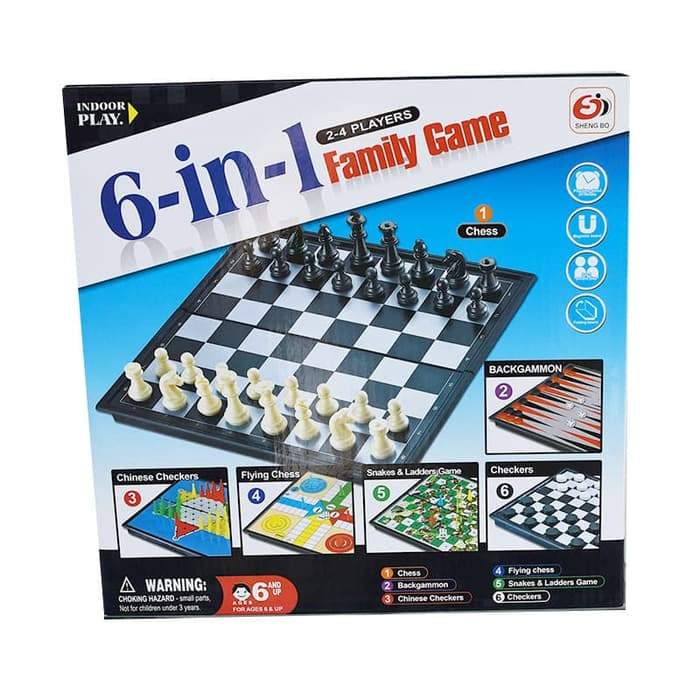 Jeu d'Echecs 6 en 1