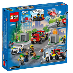 LEGO CITY - Le sauvetage des pompiers et la course-poursuite de la police
