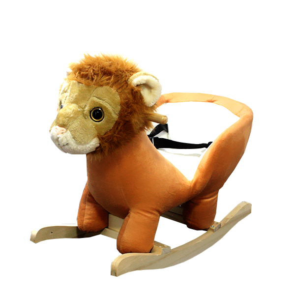 Peluche bascule Lion Monjouet.ma