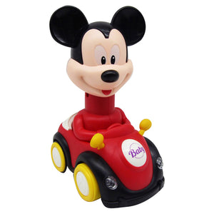 Mickey en moto