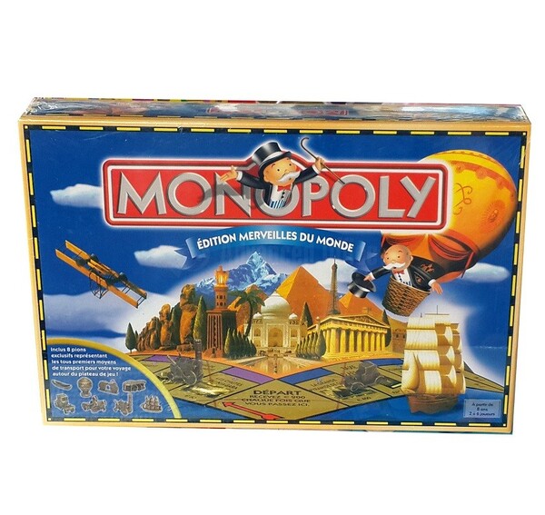 Monopoly - Voyage autour du monde - Jeux classiques