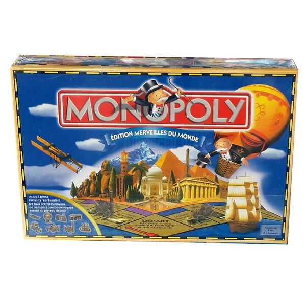 MONOPOLY MERVEILLES DU MONDE