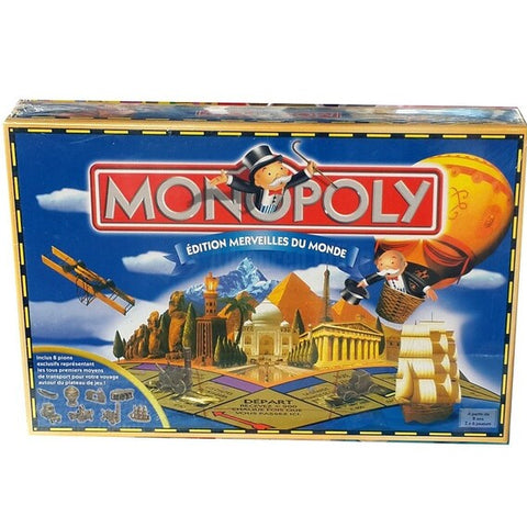 MONOPOLY MERVEILLES DU MONDE