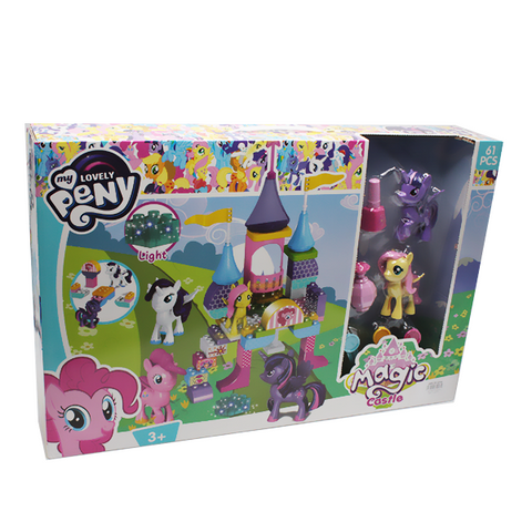 My Lovely Pony - Jeu de blocs 61 pcs