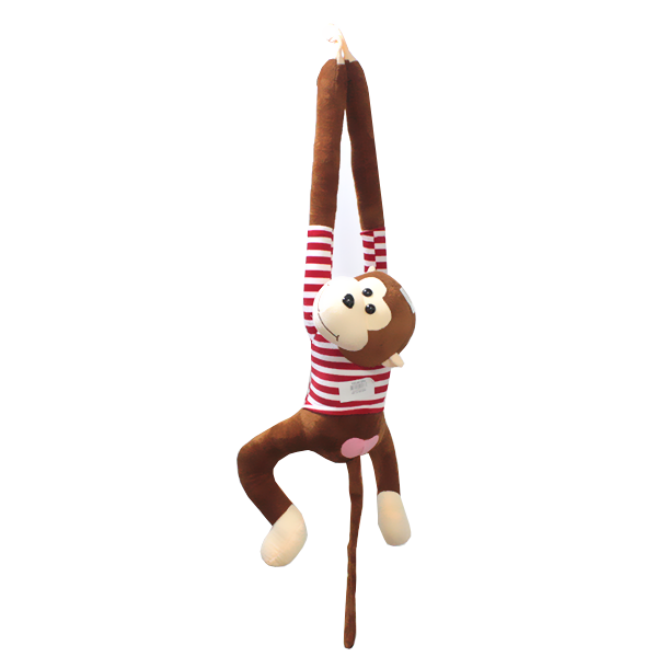 Peluche singe attache 100 cm Monjouet.ma